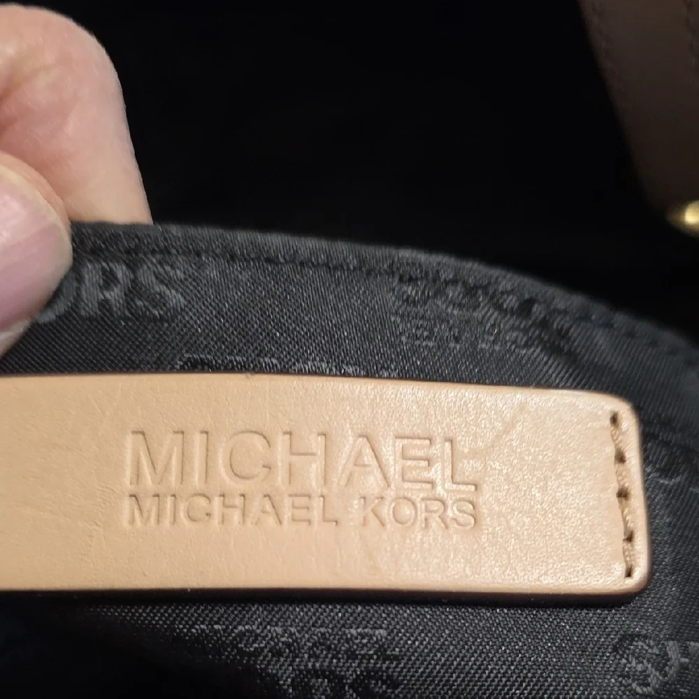 MICHAEL Michael Kors Black & Gold Tote